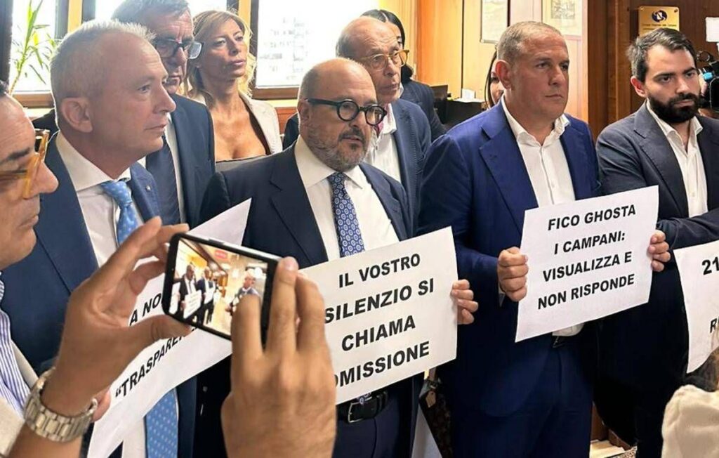 Campania, Sangiuliano: “Occupato piano presidente Consiglio Regionale per mancanza risposte”