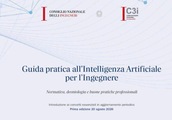 Cni, ecco la Guida pratica all’Ai per gli ingegneri