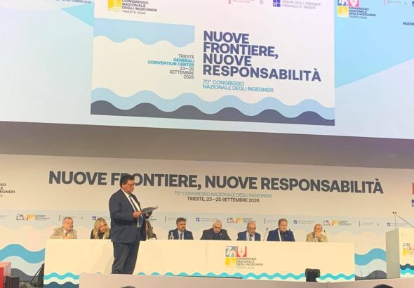 Congresso nazionale ingegneri nel 2027 a Roma