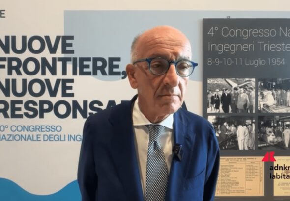 Sisto: “Ingegnere ha visto ampliare range di azion﻿e, c’è bisogno di specializzazione”