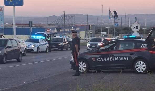 Carabinieri-posto-di-blocco-villacidro