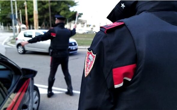 posto di blocco carabinieri Cagliari